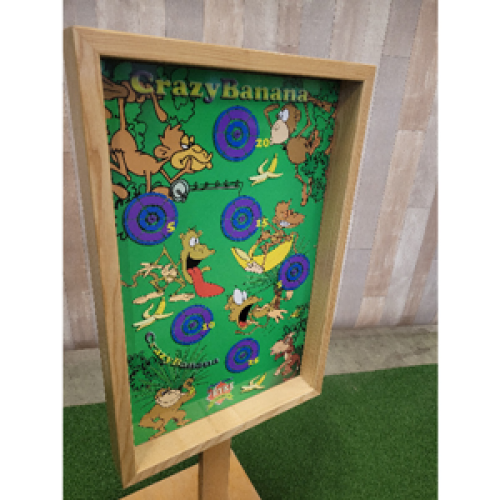 Kleefballen spel banana op standaard