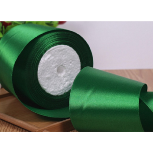Lint opening Donkergroen 7,5cm - 15m