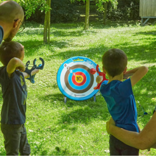 Boogschietset kids - Rood