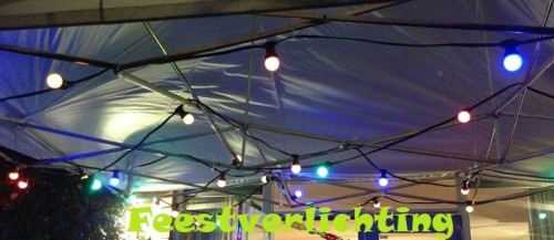 Feestverlichting kleur 15 m