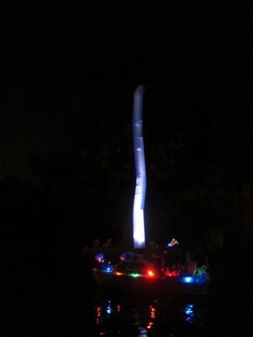 Skytube blauw donker 8m