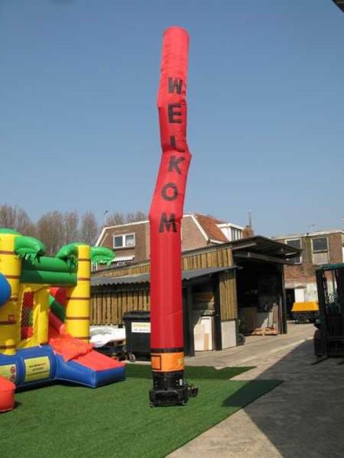 Skytube rood welkom 6m