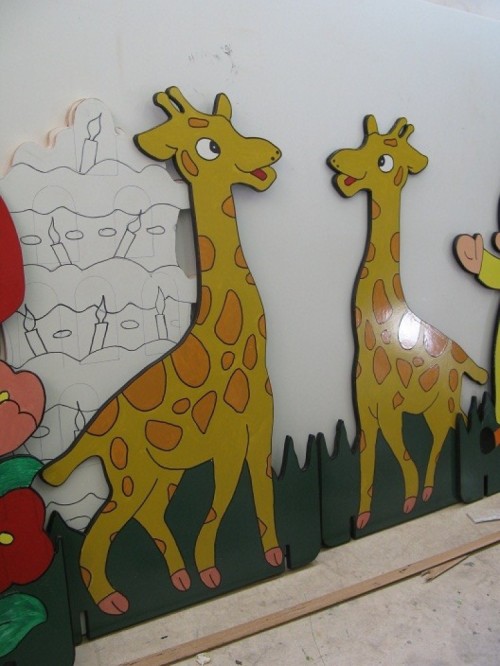 Hoepelgooien - Giraffe 