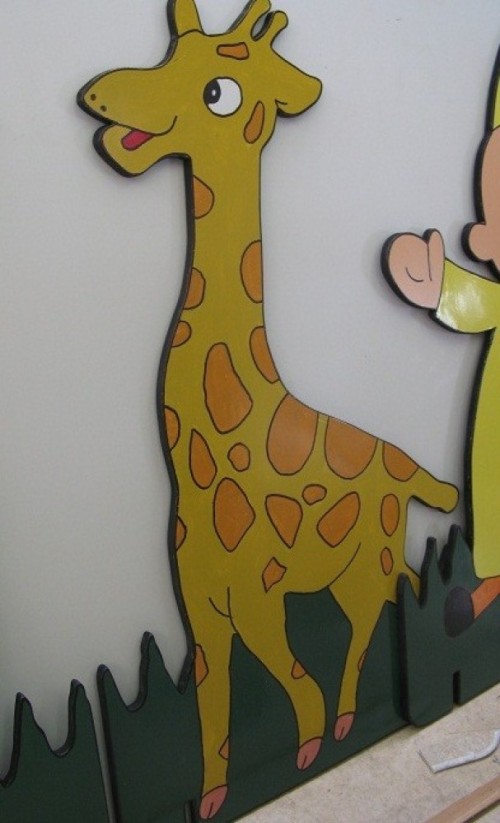 Hoepelgooien - Giraffe 