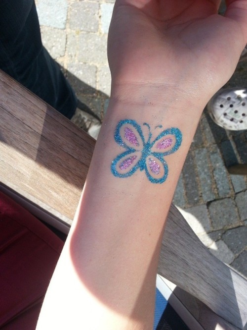 Glittertattoos - maatwerk