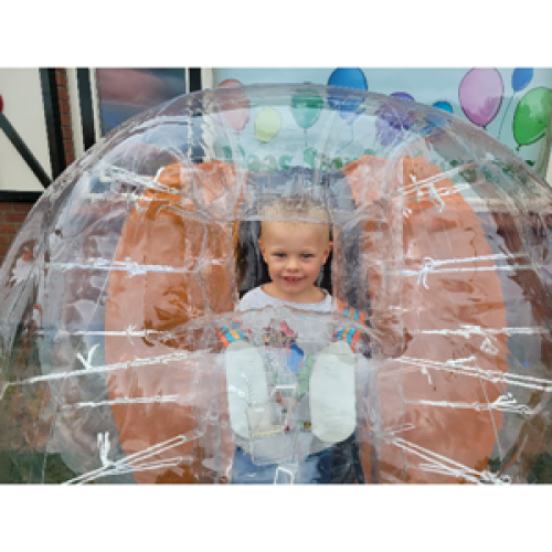 Kinder Bubble voetbal - 110-150cm (pak los)