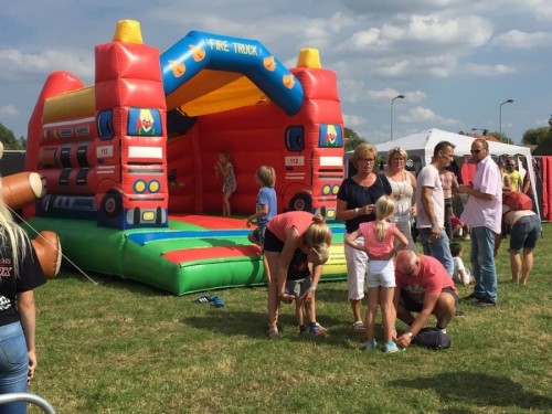 Springkussen Brandweerauto