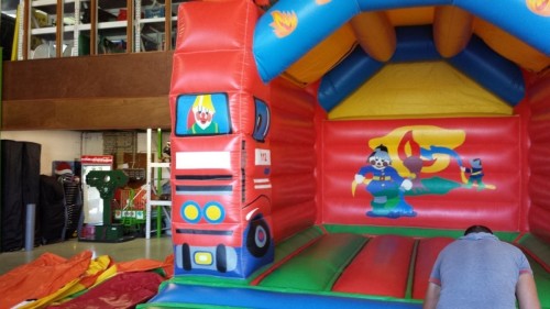 Springkussen Brandweerauto