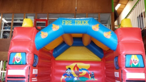 Springkussen Brandweerauto