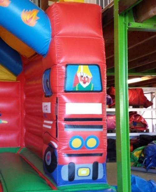 Springkussen Brandweerauto