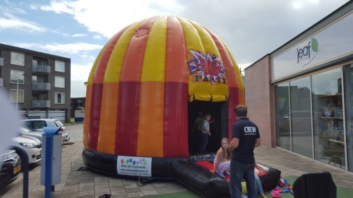 Springkussen Discokussen incl. geluid en verlichting