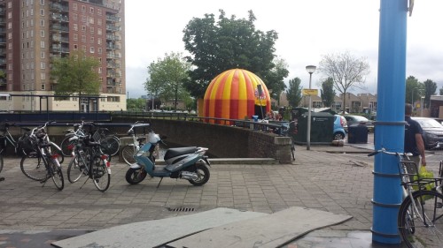 Springkussen Discokussen incl. geluid en verlichting