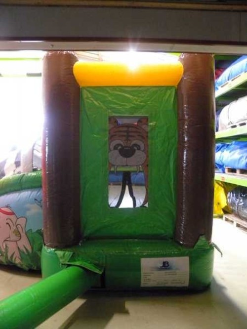 Springkussen Mini tijger met slide 