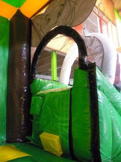 Springkussen Mini tijger met slide 