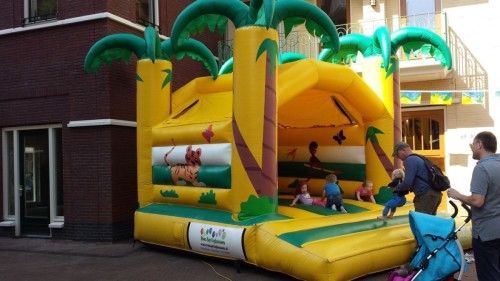 Springkussen Palmboomkussen 