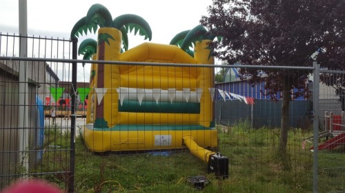 Springkussen Palmboomkussen 