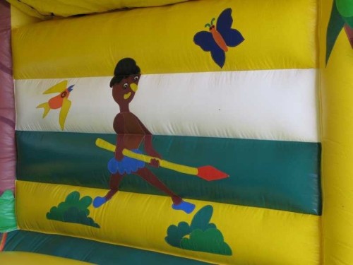 Springkussen Palmboomkussen 