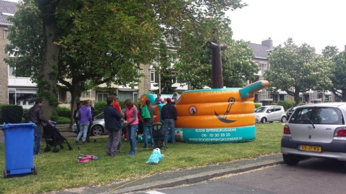 Springkussen Piratenschip 06m