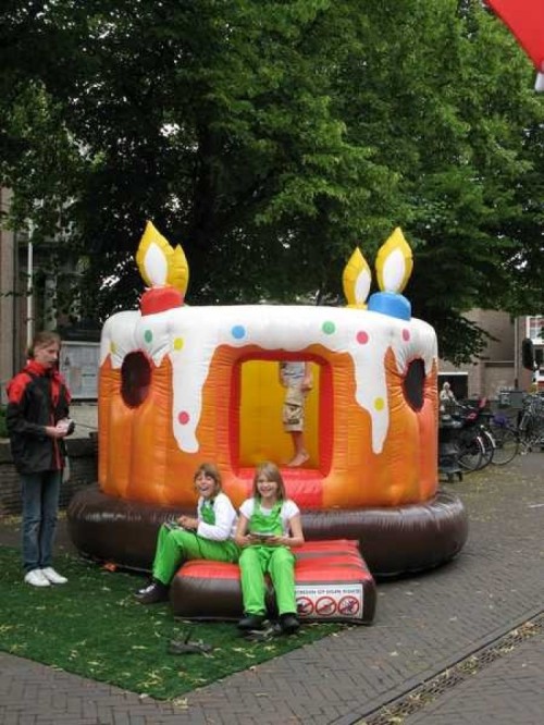 Springkussen Taartkussen