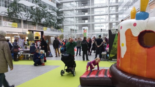 Springkussen Taartkussen