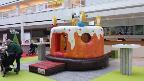 Springkussen Taartkussen