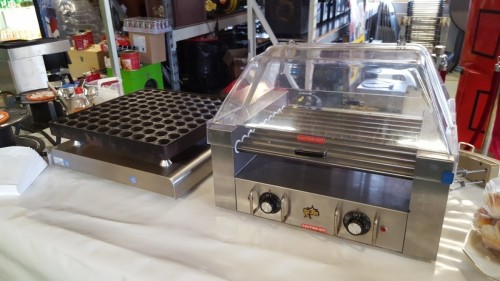 Poffertjesplaat 100 dops