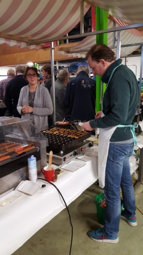 Poffertjesplaat 100 dops