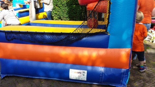 Basketbalspel opblaasbaar