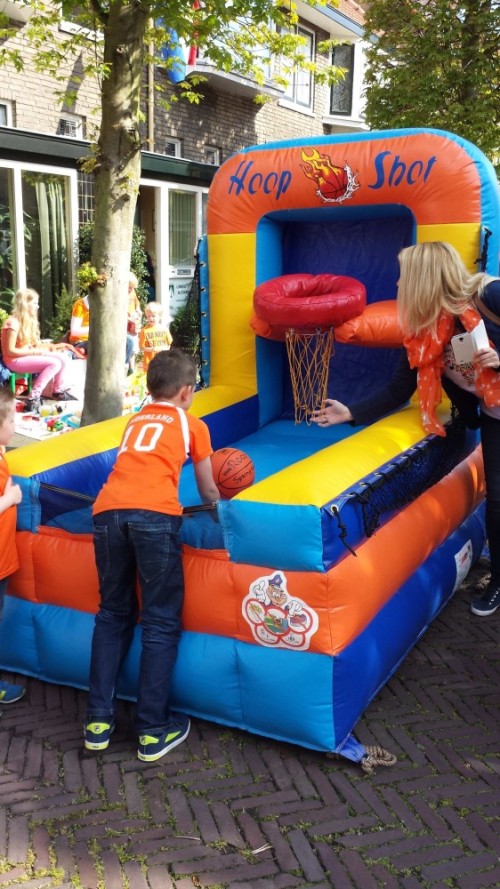 Basketbalspel opblaasbaar