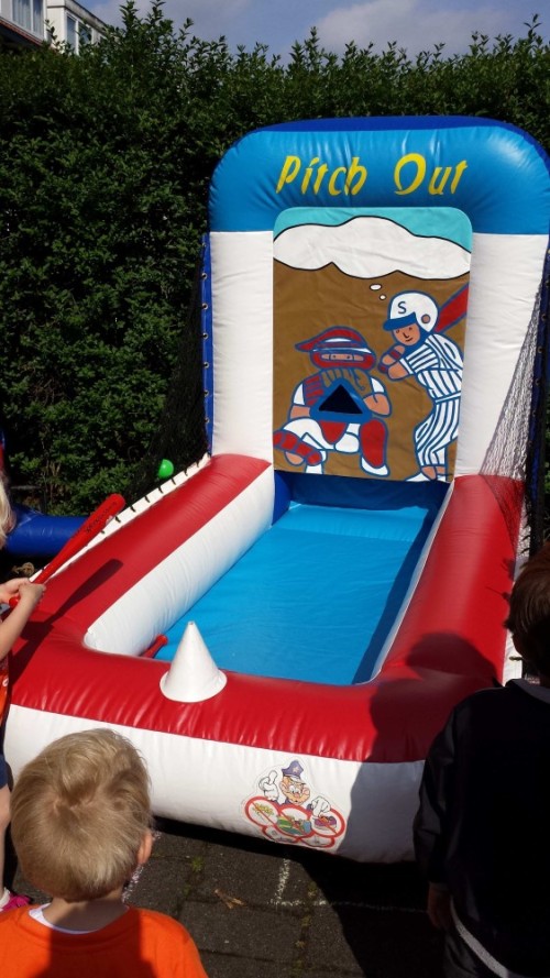 Honkbalspel opblaasbaar