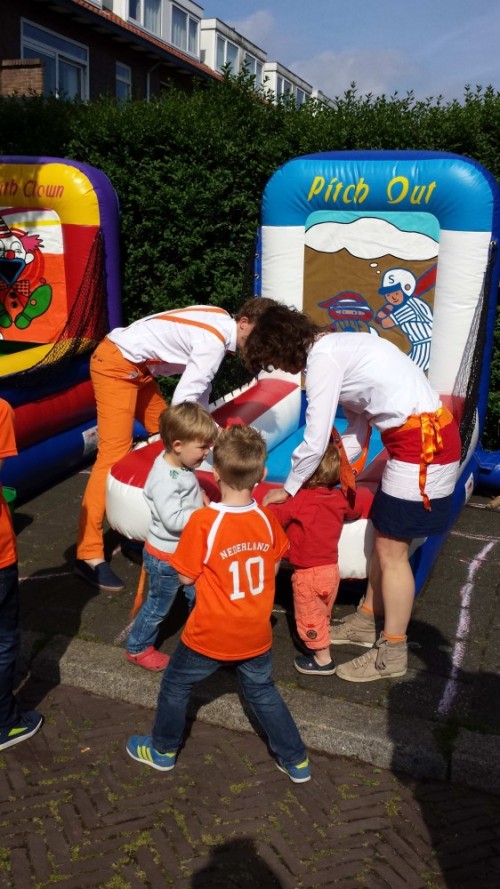 Honkbalspel opblaasbaar