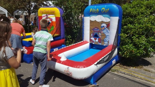 Honkbalspel opblaasbaar