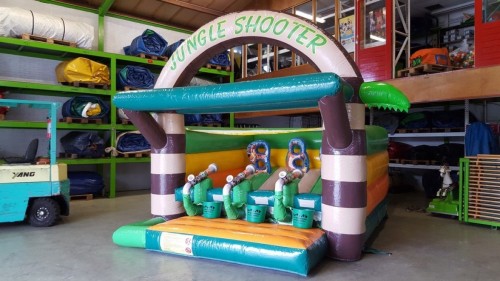 Schiettent jungle opblaasbaar