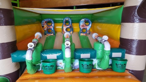 Schiettent jungle opblaasbaar