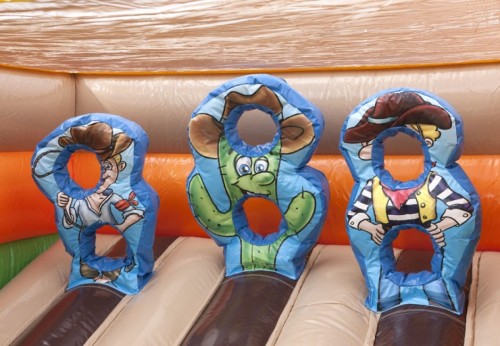 Schiettent western opblaasbaar